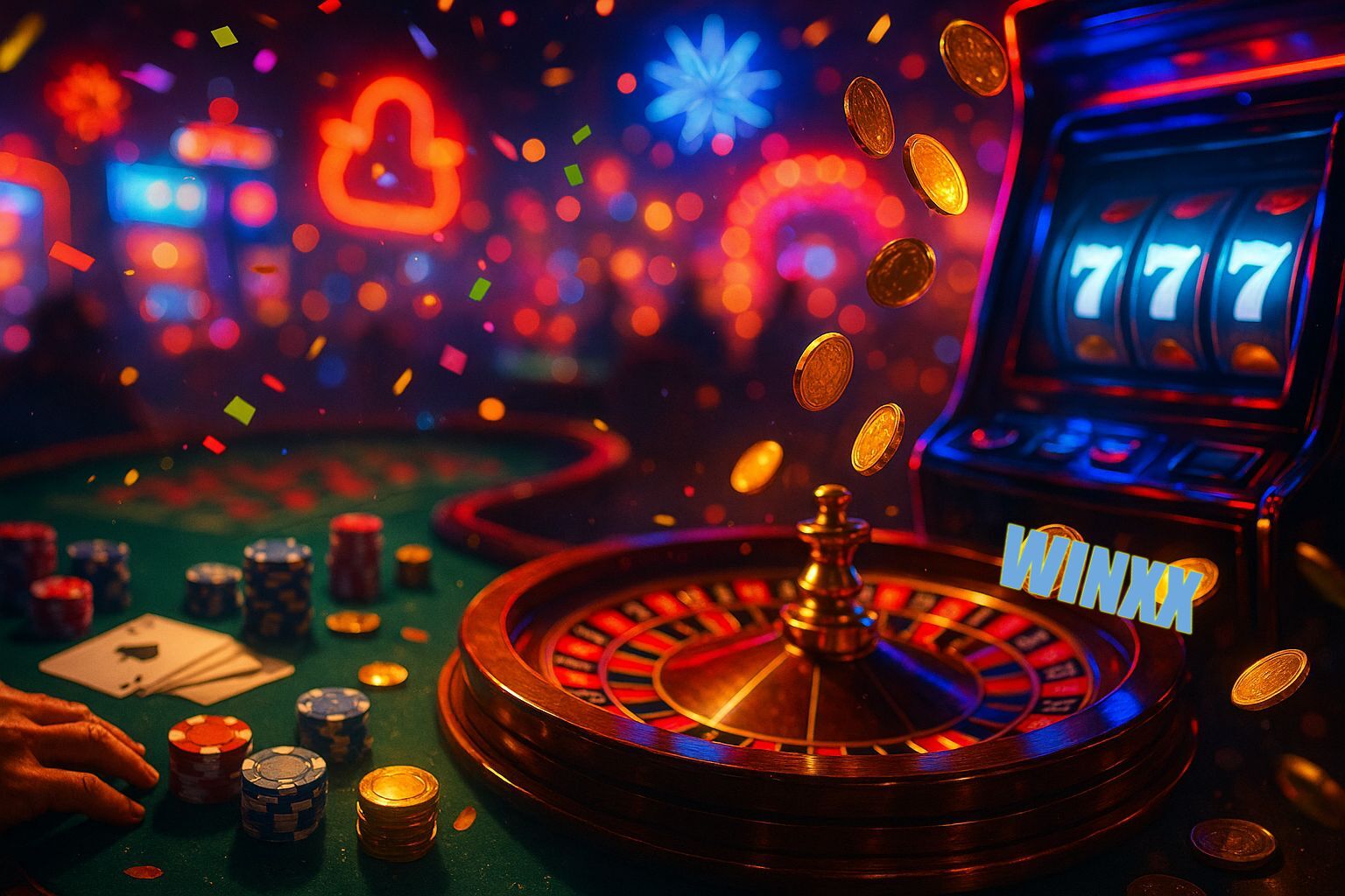 Jogos emocionantes no WINXX